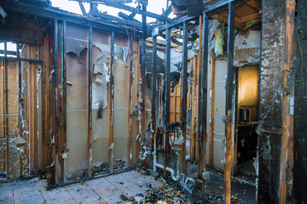 Professional Fire Damage Removal technician working in St. Robert, MO